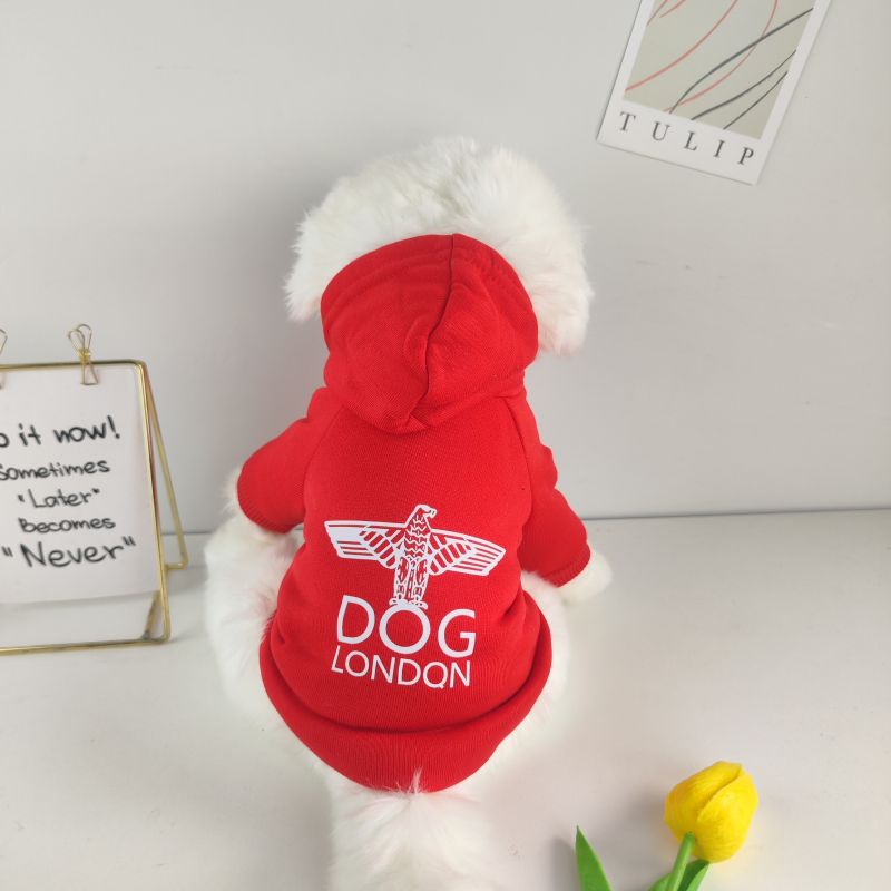 Sweater Sayap Hewan Peliharaan hoodie Motif Kucing Dan Anjing Mantel Hangat Kucing Dan Anjing Di Musim Gugur Dan Dingin