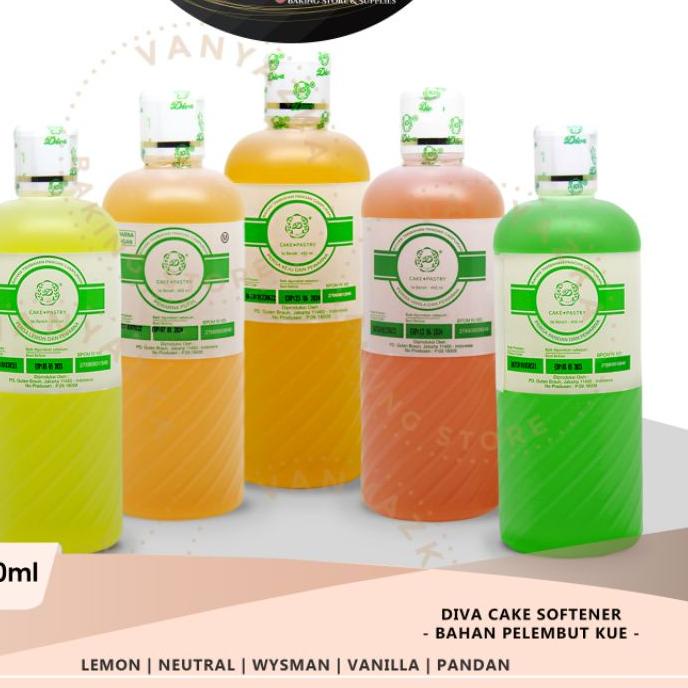 

✱ Diva Cake Softener/Pelembut Kue&Roti Diva 450ml ✮