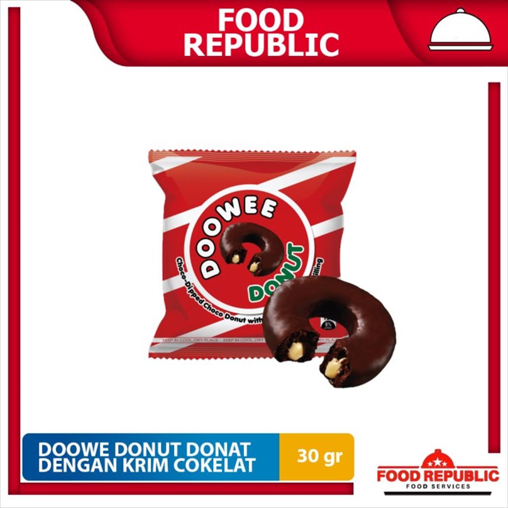 Rebisco Doowee Donut 30 gr Donat Salut Dengan Isian Krim Snack Viral