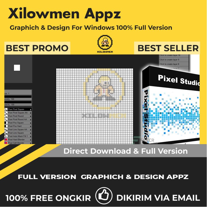 [Full Version] Pixarra Pixel Studio Pro Design Graphics Lifetime Win OS