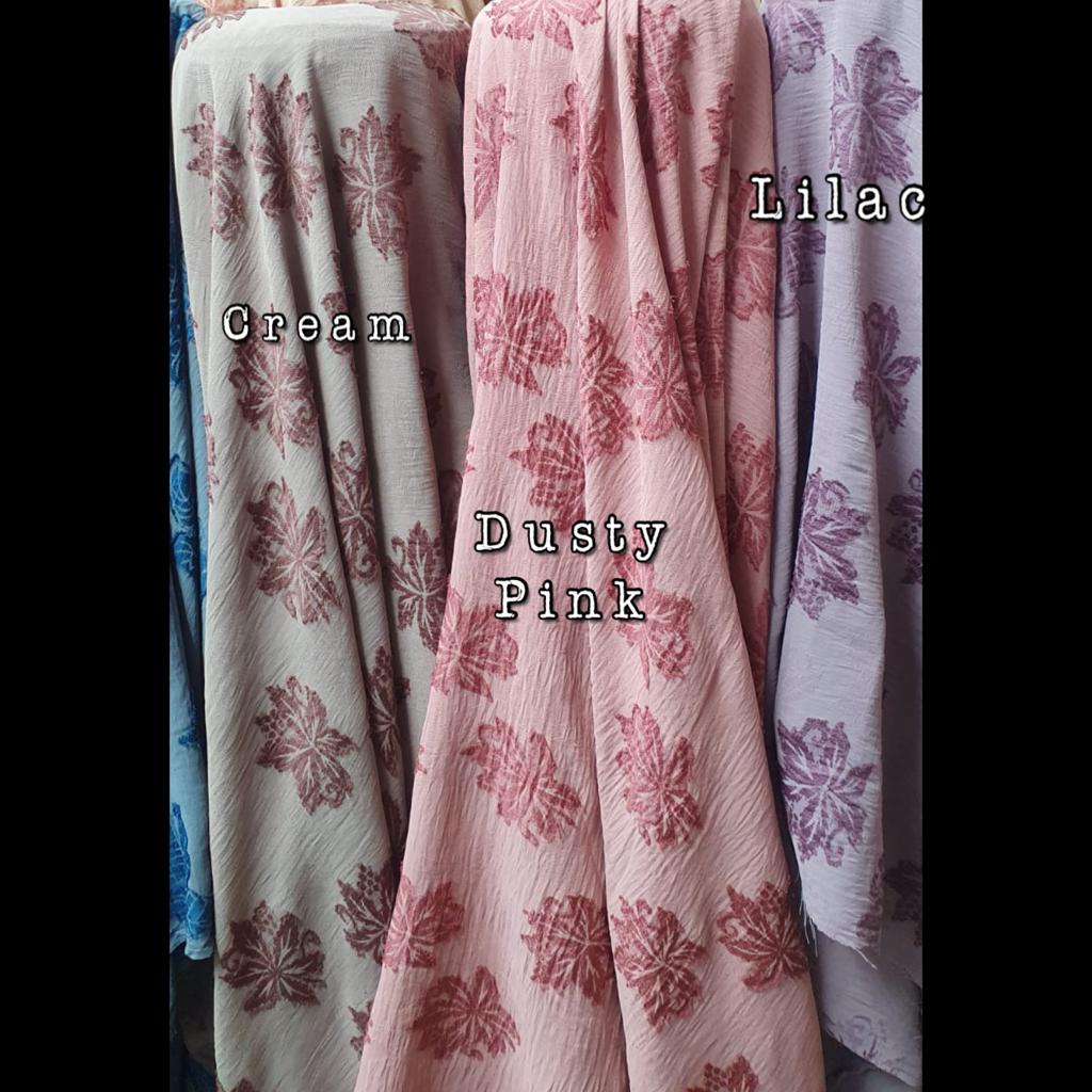 Kain CEY airflow crinkle motif premium quality bahan crinkle airflow &quot;Grade A&quot;