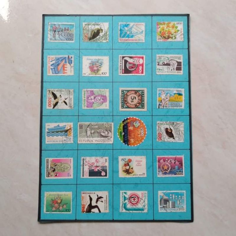 

Koleksi Prangko Indonesia Jadul Campur Set 24 Pcs - A7