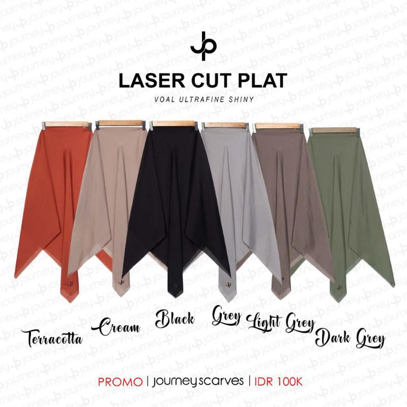 JOURNEY SCARVES ORIGINAL/JOURNEY HIJAB/HIJAB JOURNEY POLOSAN PLAT (CEK STOK)