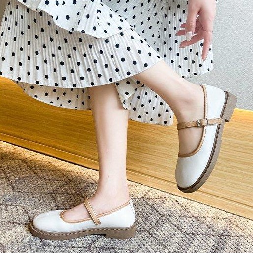 FD Sepatu Flat Wanita Korean Style Sepatu Kasual Cewek FlatShoes Kekinian Terbaru KI-039