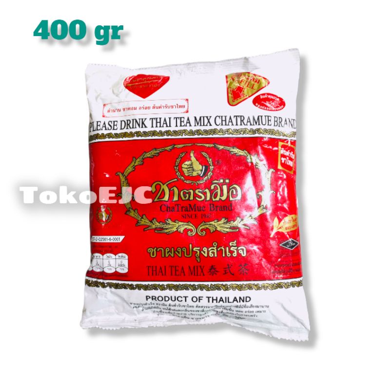 

[EJC] Chatramue Thai Tea 400gr Teh Thailand