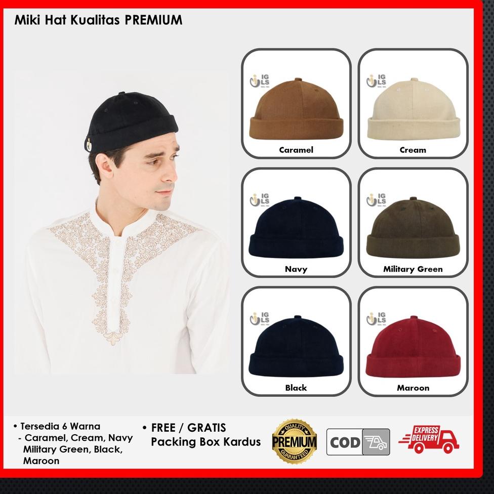 MURAH Topi Peci Miki Hat Mikihat Premium Original Distro IGULS ™