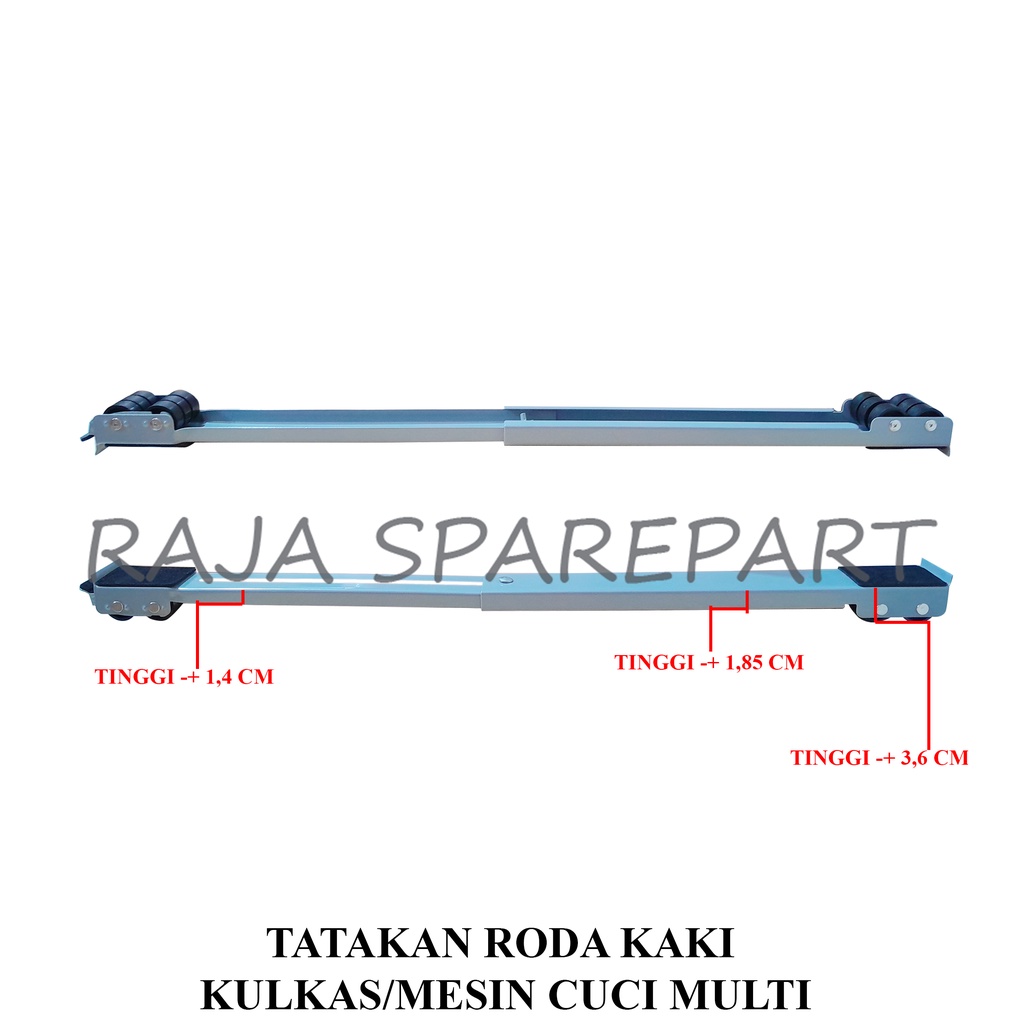 RODA KULKAS/DUDUKAN KULKAS/MESIN CUCI/TATAKAN RODA KAKI KULKAS MESIN CUCI MULTI