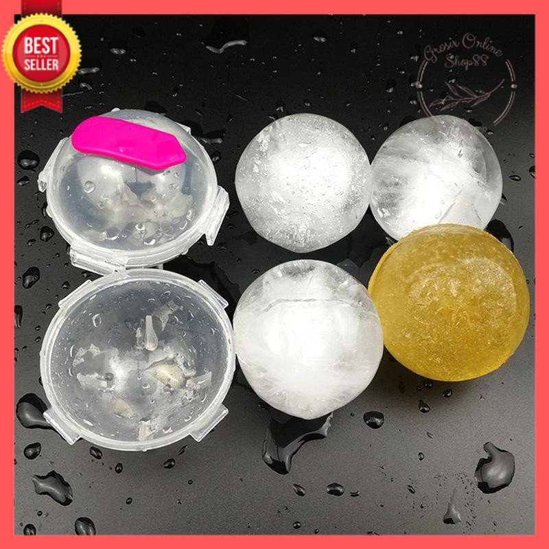 GOS -D408- Bulat Cetakan Es Batu - Cetakan Es Batu Bulat Ice Ball Maker