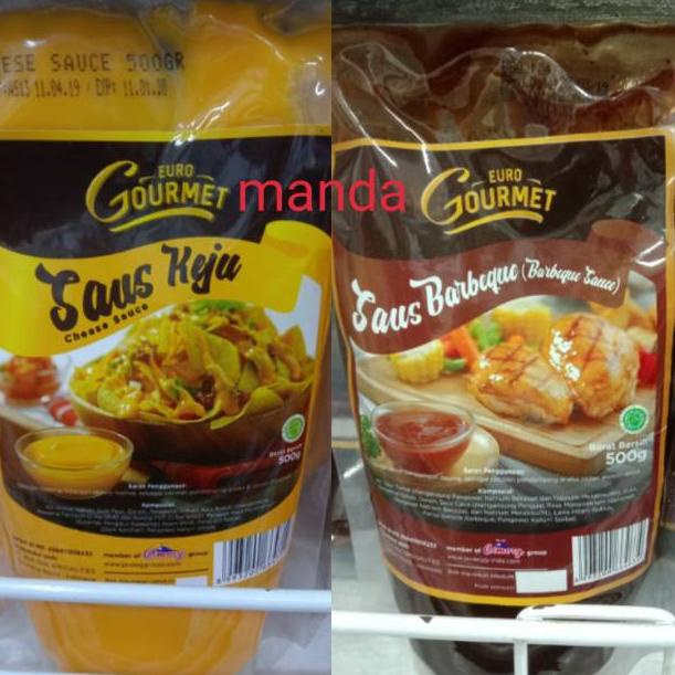 

T37 Saus keju barbeque euro gourmet 500 gram BIG DISKON ㄿ