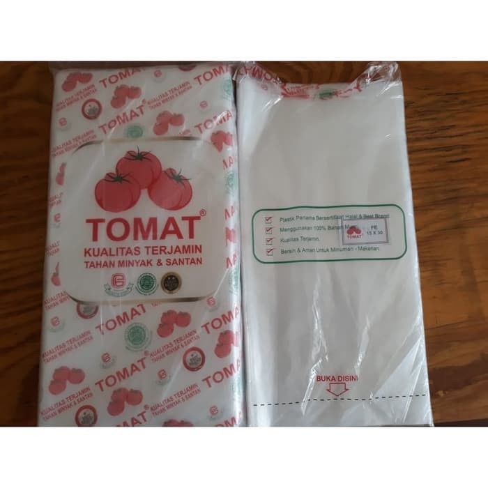 [Plastic Wrap] Pe Tomat 15X30 / 12X25 / Plastik Tomat 15 X 30 / 12 X 25 / Plastik Air [Potongan