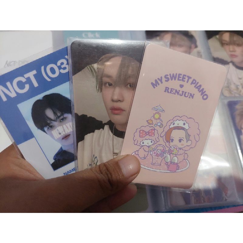 photocard chenle boring hotsa kun universe dan renjun tc sanrio