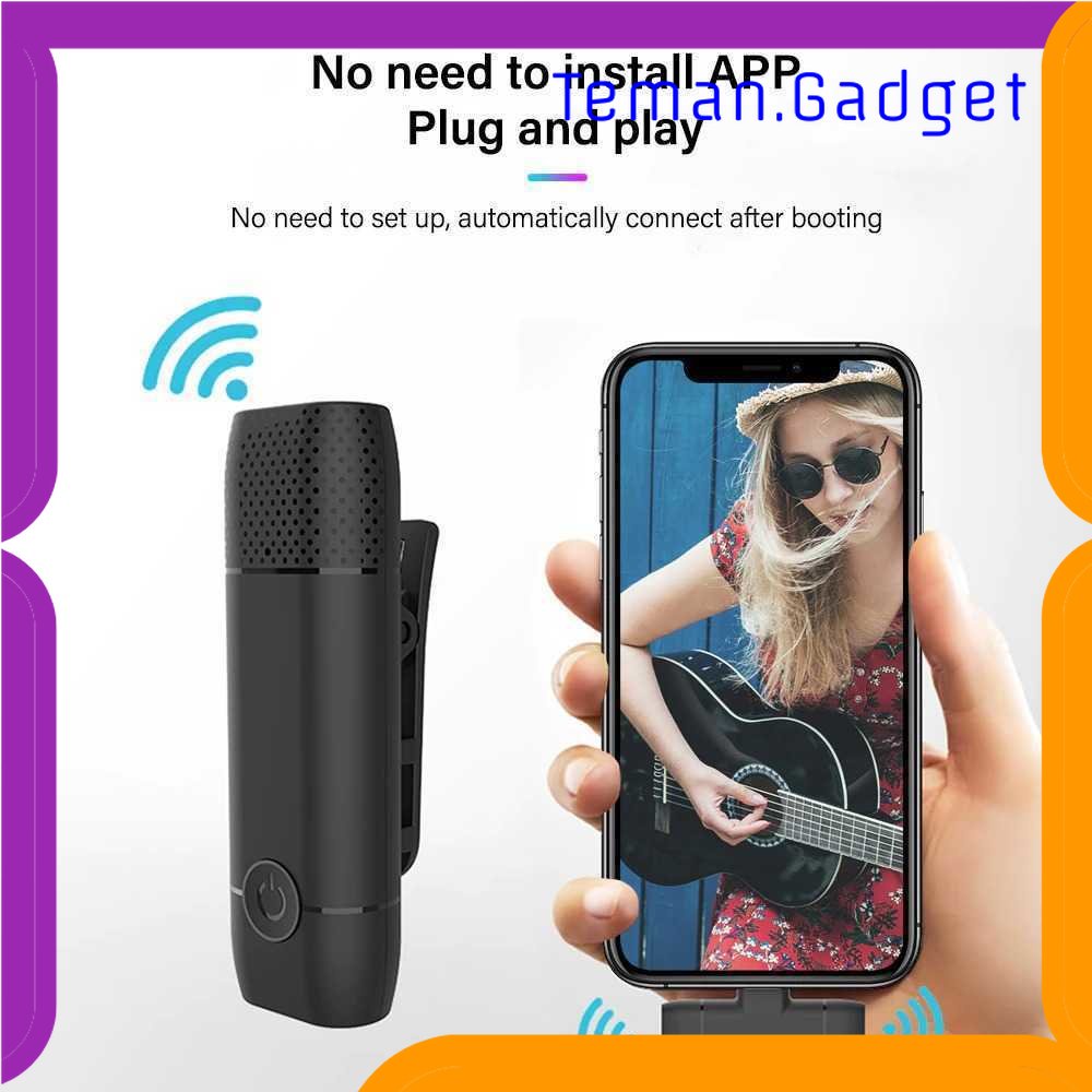 TG - KMR TaffSTUDIO Wireless Lavalier Lapel Microphone System Lightning - M9