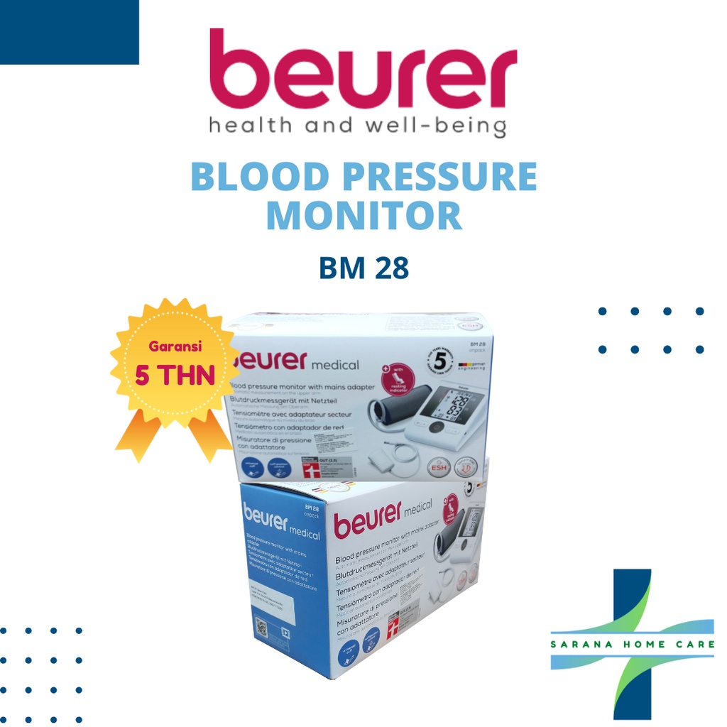 BEURER Blood Pressure Monitor BM 28 / tensi digital / monitor tekanan darah