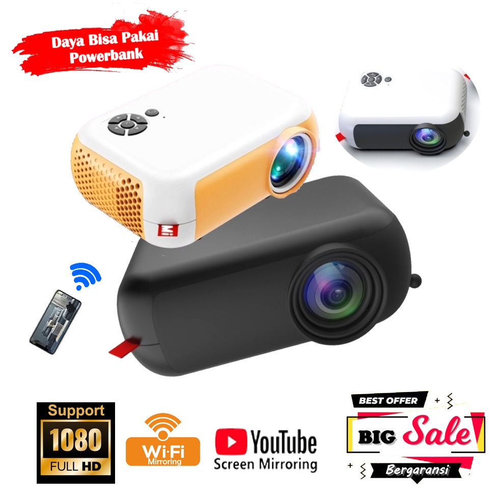Proyektor Mini Murah / Projector Mini / Infokus / Projektor / Infocus Mini / Proyektor unik / Smart 
