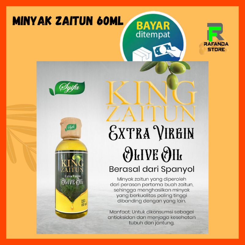 Minyak Zaitun King Zaitun Pomace 350ml dan 60ml BPOM