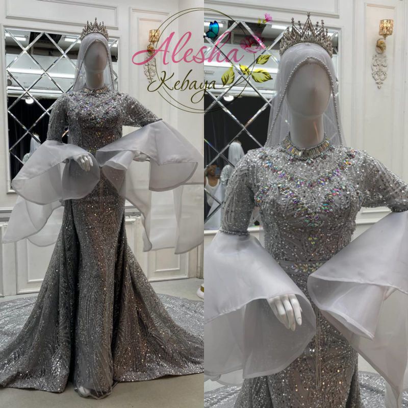 Gaun pengantin squeen/gaun pengantin terbaru/wedding dress