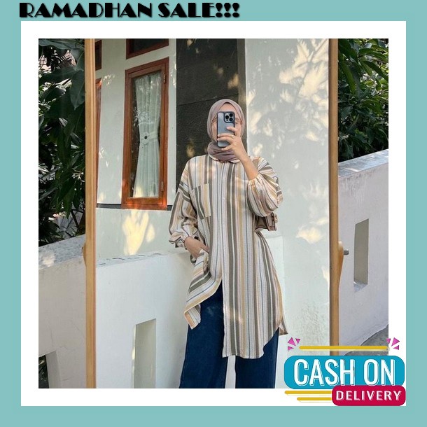 Tunik Levis Terbaru / Tunik Levis Model Terbaru / Atasan Wanita Tunik Levis / Tunik Terbaru Lebaran 