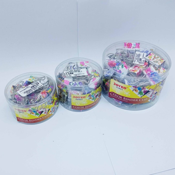 

Terlaris Binder Clip Fci Motif Bunga Joyko