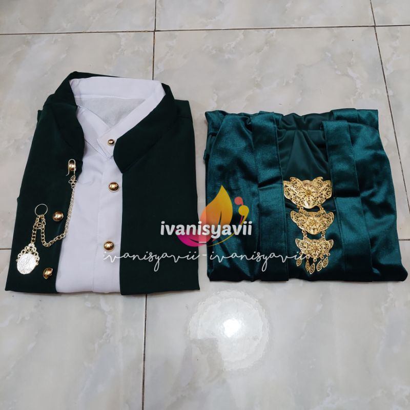 full Set Baju Prewed / Hewes Hijau (Nuansa Hijau BotoL)