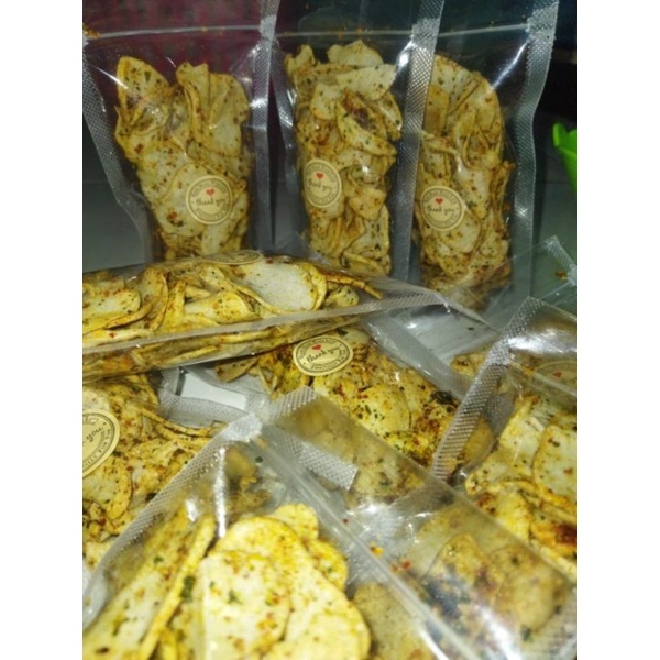 

BASRENG DAUN JERUK PEDASS ORIGINAL Isi 100 gr-1000gr/BASO GORENG