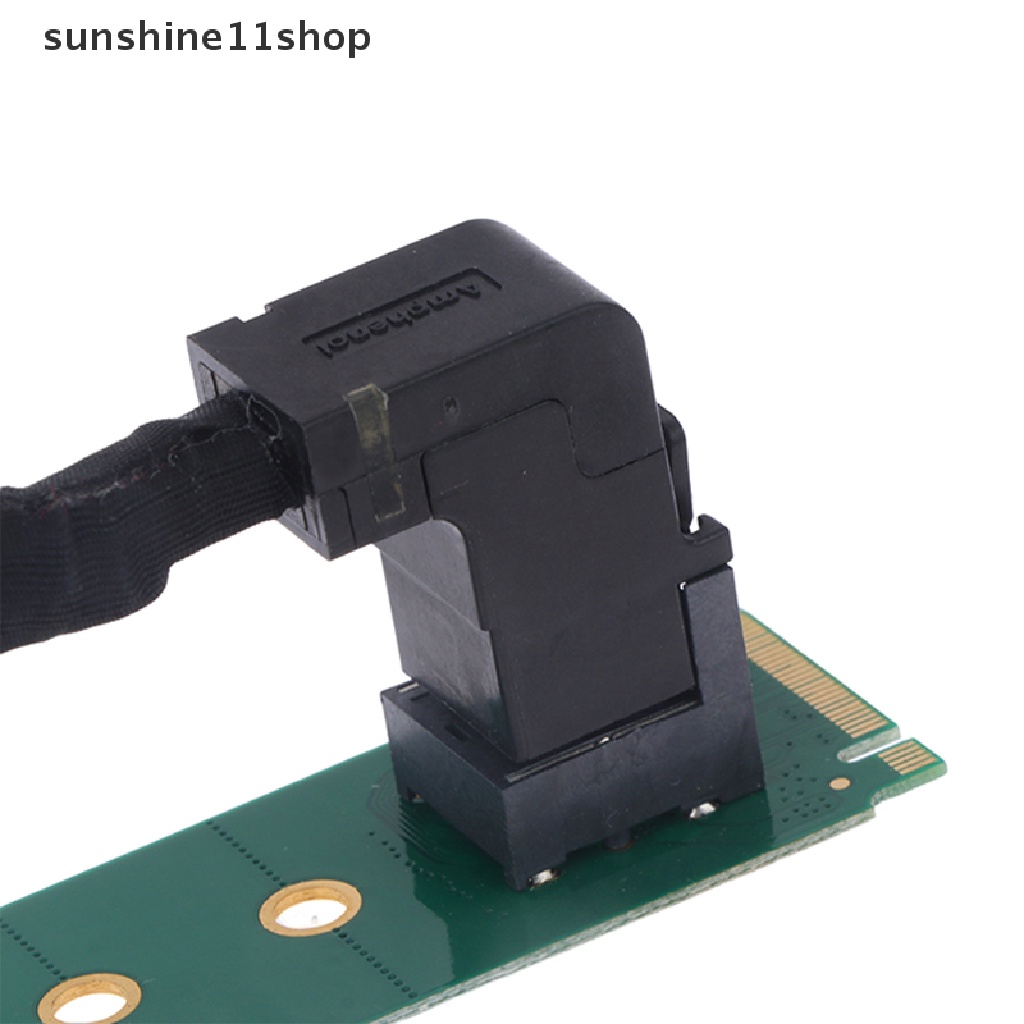 Adaptor Kabel Extension Cord SHO 2280 NVMe M.2 SSD to 22110m.2 SSD Convert Card N