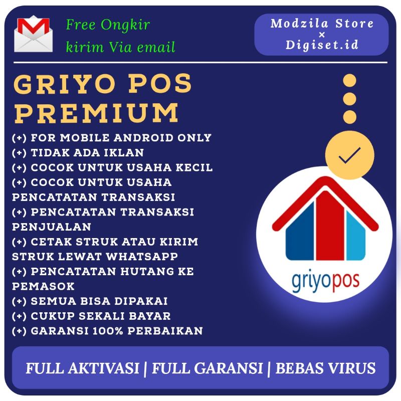 Aplikasi Kasir Griyo Pos Android Selamanya Khusus Android