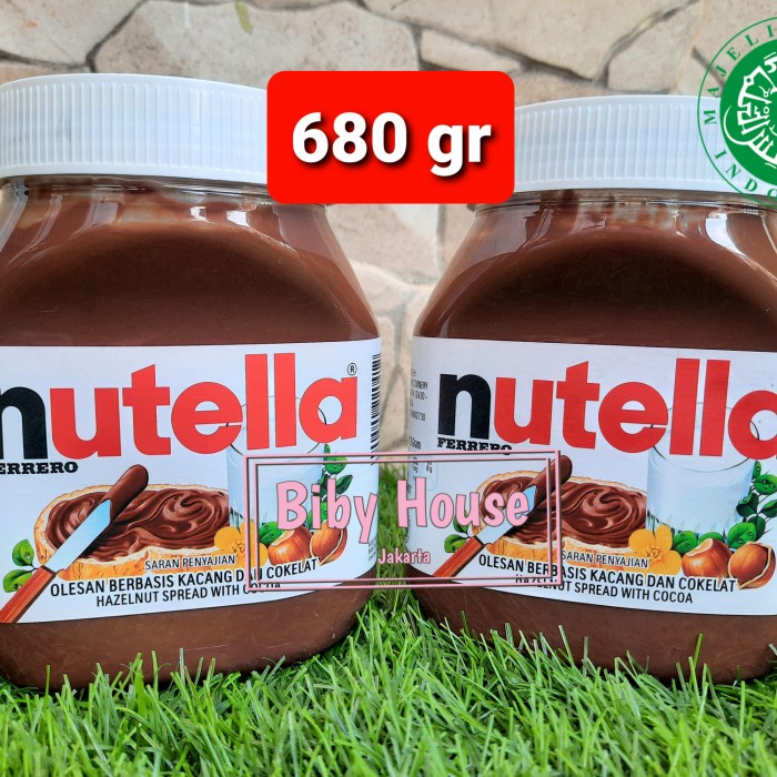 

Terlaris ✨ -Selai Nutella |Nutella 1kg |680 gr |selai coklat nutella halal mui - 680 gr2.2.23