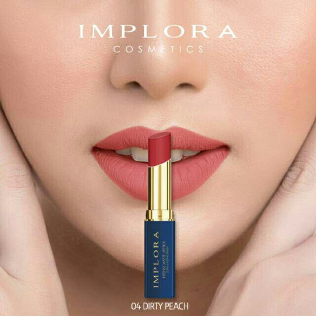 Implora Lipstick Matte Intense | Long Lasting BPOM Original