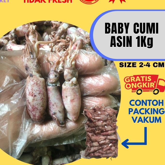 

✹ Baby Cumi Asin Baby Fresh 1KG ℗