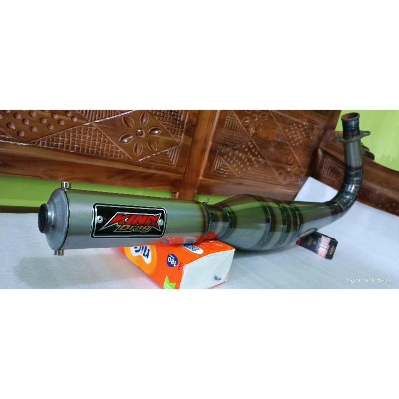 Knalpot Rxking Rxs Rxk Yt115 Telo Kupang Plat Karat Kingdrag