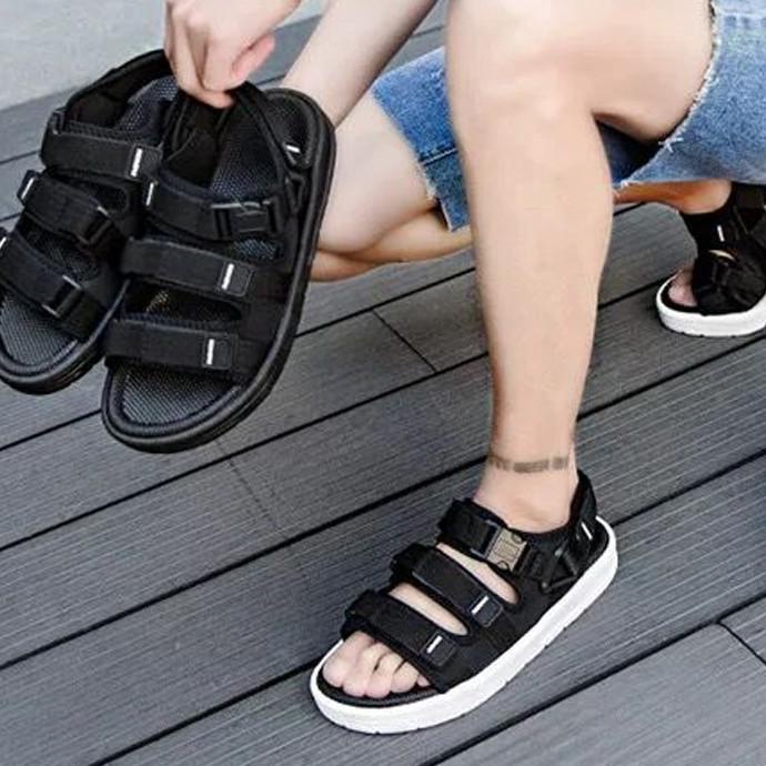 ☈ Sandal Gunung Pria Import Original Model Casual Sandal Gunung Modern Keren Cowok Ringan/Tidak Lici