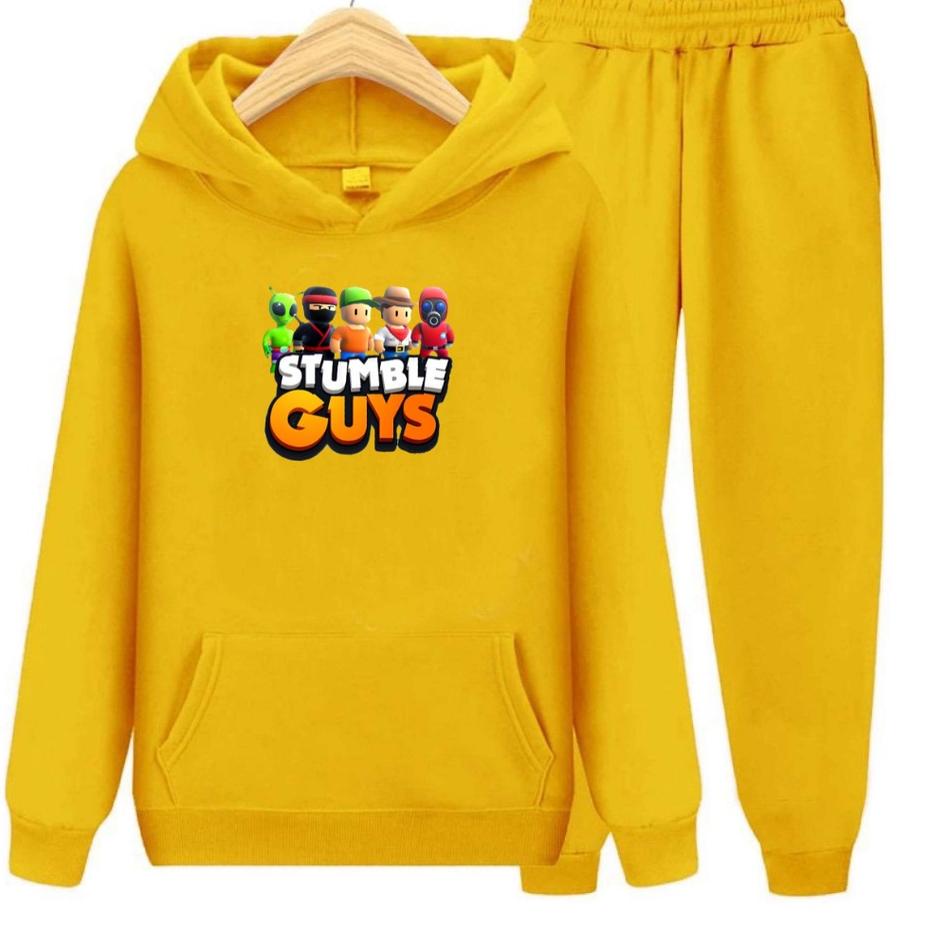 ☜ Setelan Sweater Anak Stumbel Game /Baju Sweater Hoodie Anak ←