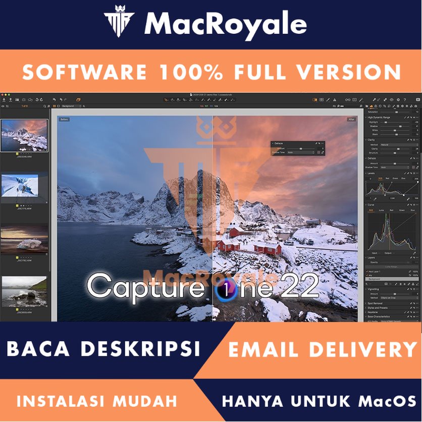 [MacOS] Capture One 22 Pro Full Version Lifetime Full Garansi
