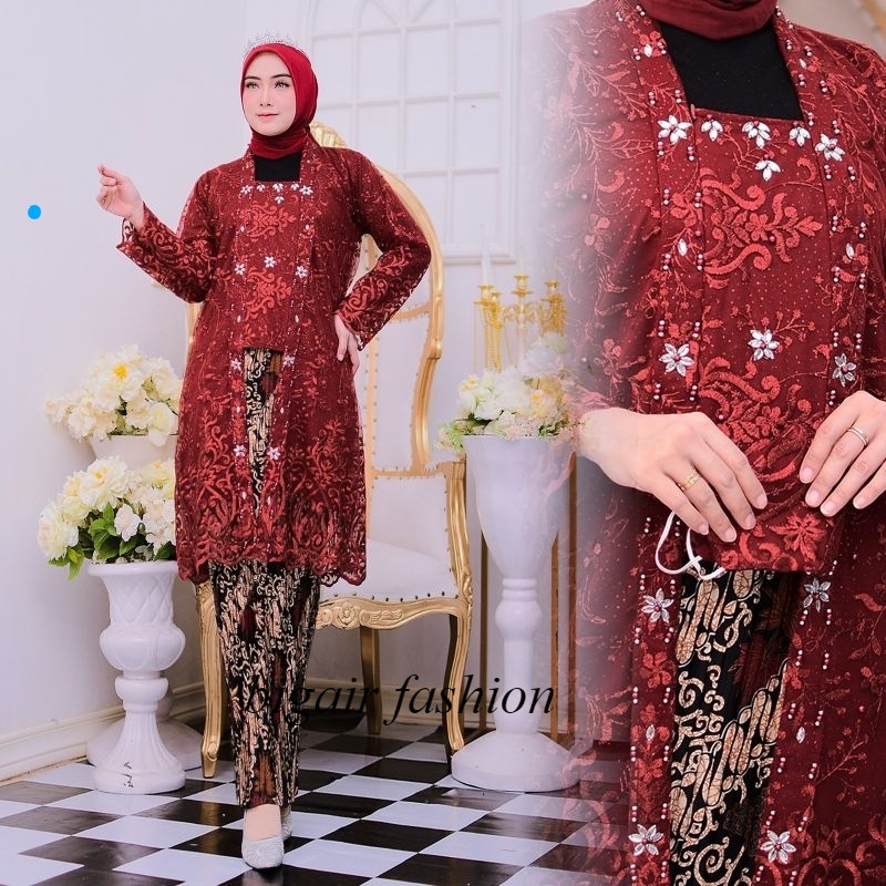 BA kebaya modern setelan kebaya kutu baru payet kebaya pesta kebaya lamaran kebaya favorite