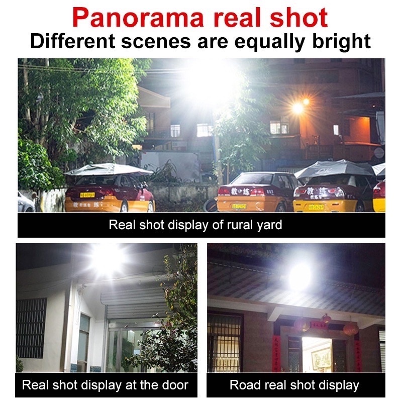 400W LAMPU SOROT SOLAR CELL LED TENAGA SURYA LAMPU TENAGA MATAHARI LAMPU SOROT Outdoor