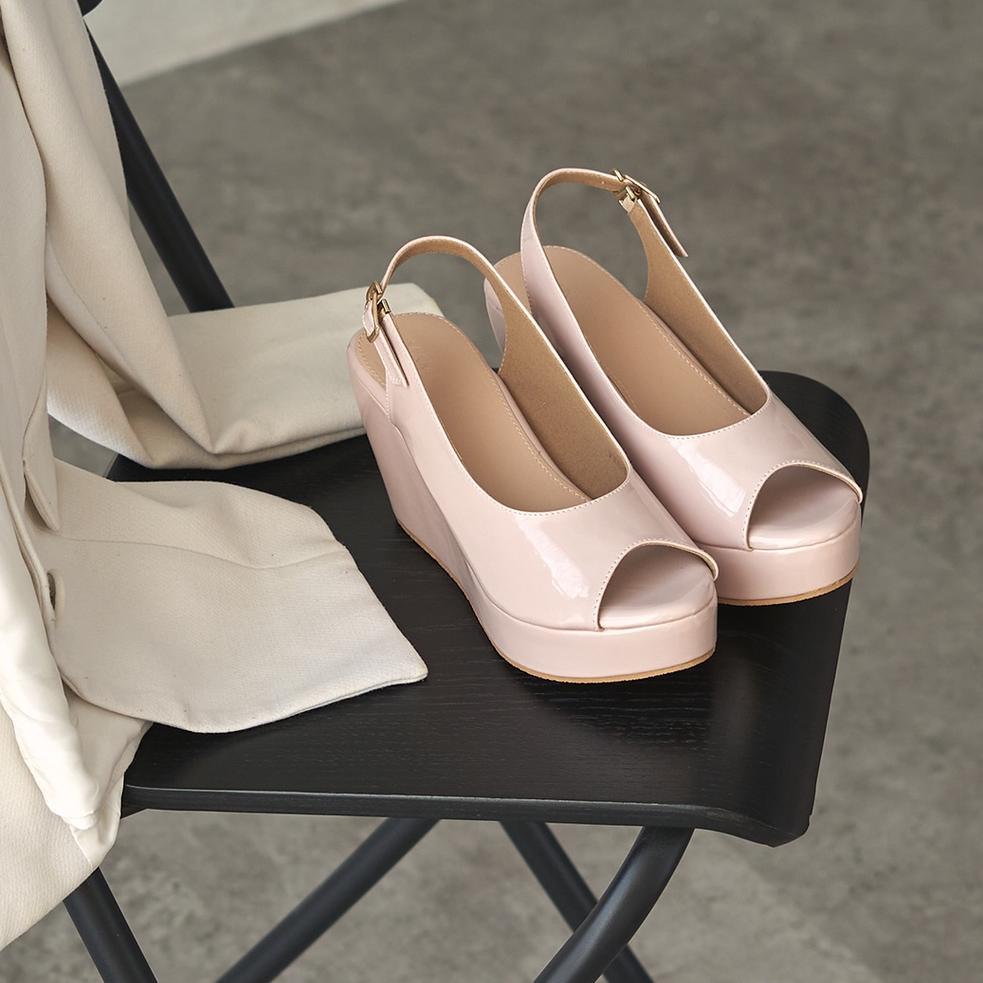 Rekomendasi MAMASOUL - WEDGES / SEPATU WEDGES WANITA / WEDGES SHOES / HEELS WEDGES / SEPATU KERJA WA
