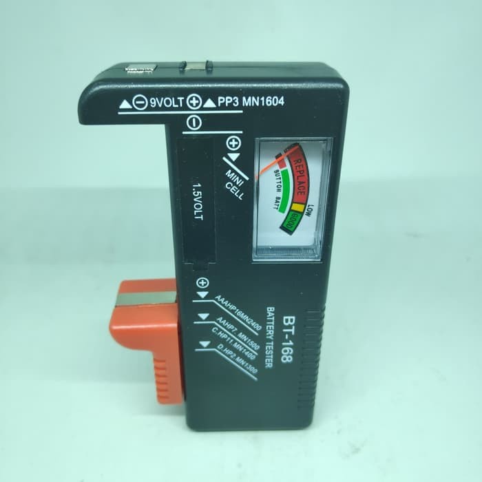 Batre Baterai TESTER Alat Ukur Analog Battery AA AAA 9V Premium murah