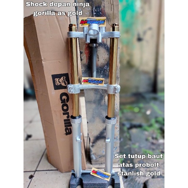 Shock depan ninja gorilla pnp honda !