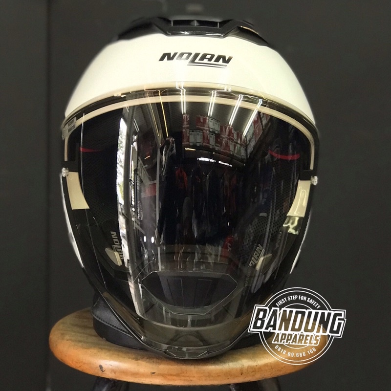 Kaca helm Motor Visor Nolan N702 Gt N44 Smoke