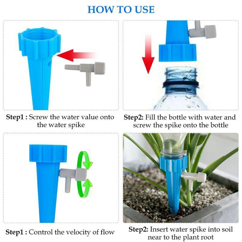 Benih Seribuan - Irigasi Tetes Otomatis Alat Penyiram Tanaman Drip Botol