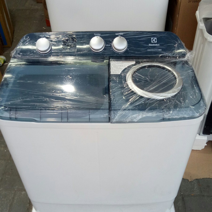 MESIN CUCI ELECTROLUX EWS 87262 WA 2 TABUNG 7KG EWS87262 EWS87262WA Khusus Batam