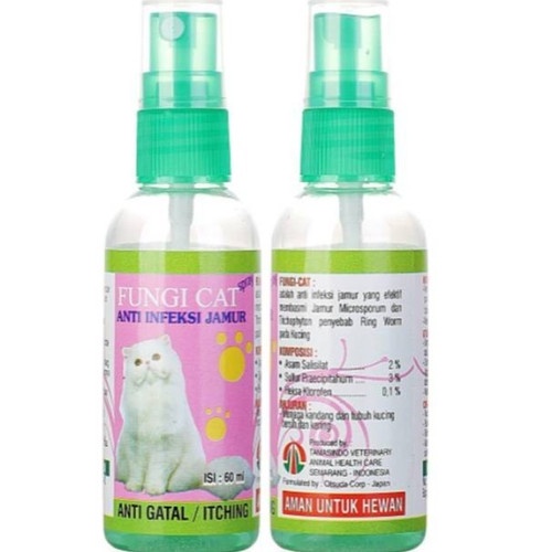 Fungi Cat Spray / Obat kucing / ANTI JAMUR / ANTI GATAL tamasindo