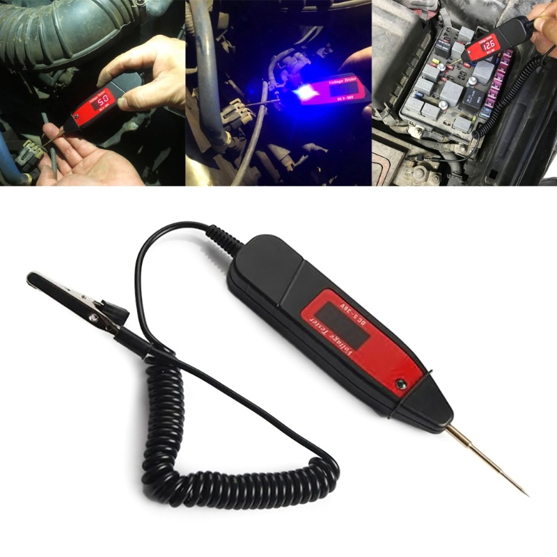 Btsg Voltage Test Pen Probe- Voltmeter Alat Diagnostik DC5-36V Untuk Motor Laut