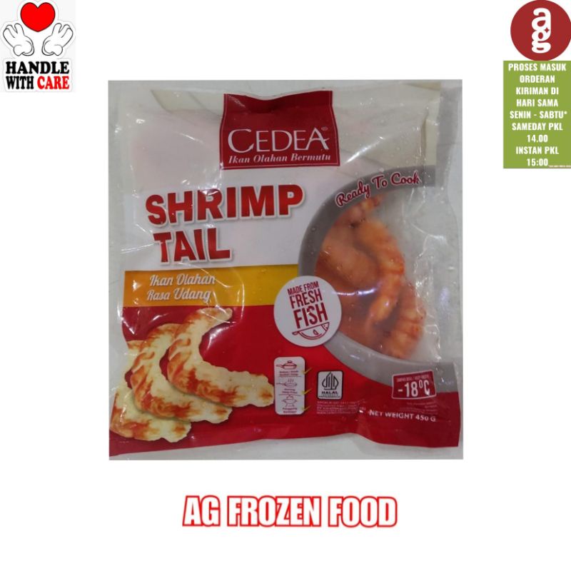 

Cedea Shrimp Tail 450 Gram