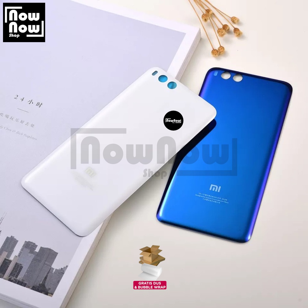 Backdoor Tutup Belakang Baterai Xiaomi Mi Note 3 MCE8 Backcover Back Casing Housing Cover Belakang Back Case Glass