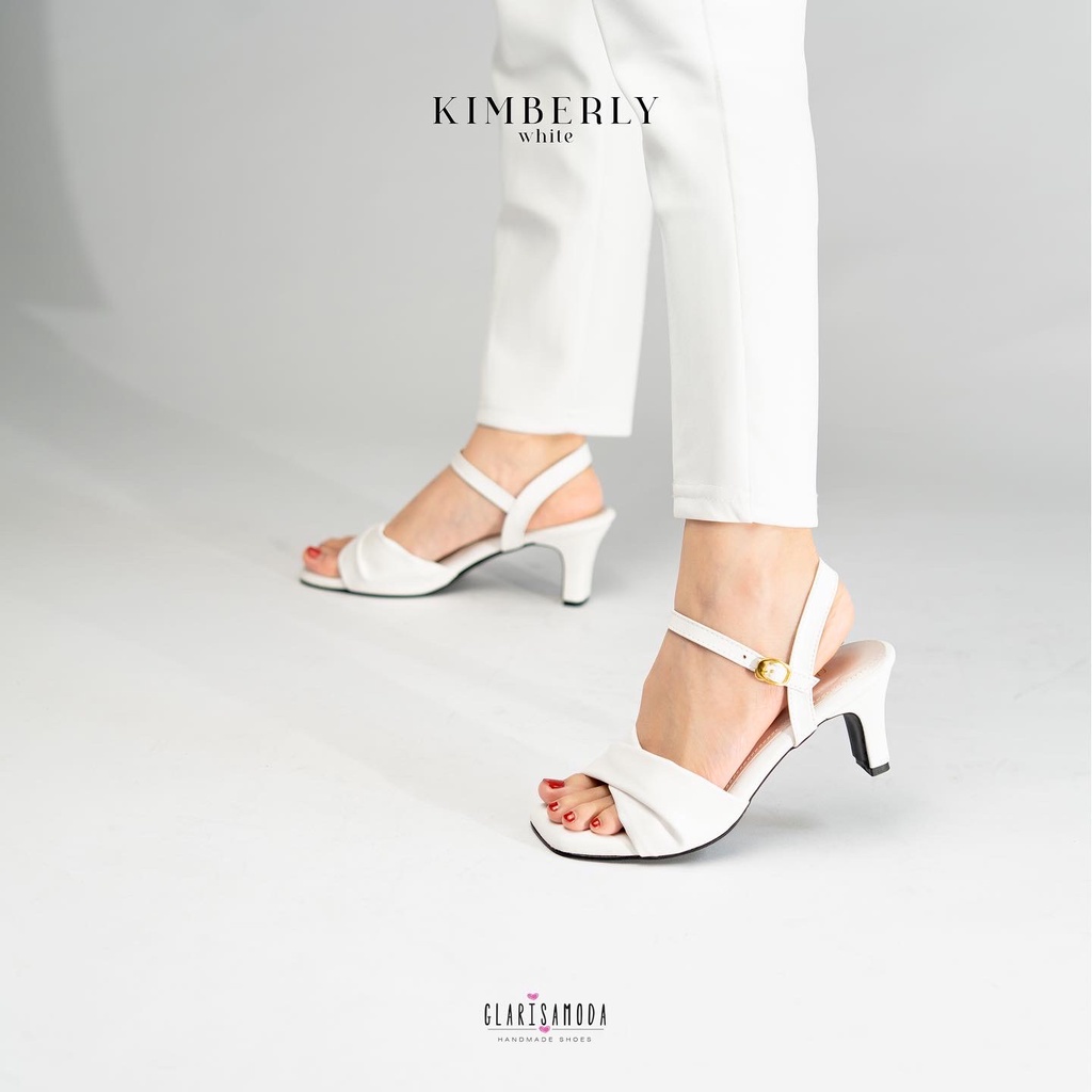 GLARISAMODA Kimberly heels 5cm wanita, sepatu kerja, sandal wanita