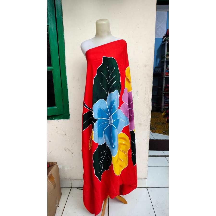 Kain pantai Bali - Kain motif bunga