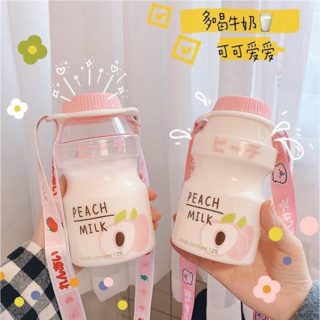 ⭐️𝐈𝐇𝐒 𝟕𝟖𝟏 𝐋𝐚𝐦𝐩𝐮𝐧𝐠⭐️Botol Minum Anak Model Yakult Botol Fruity Ala Korea 480ml