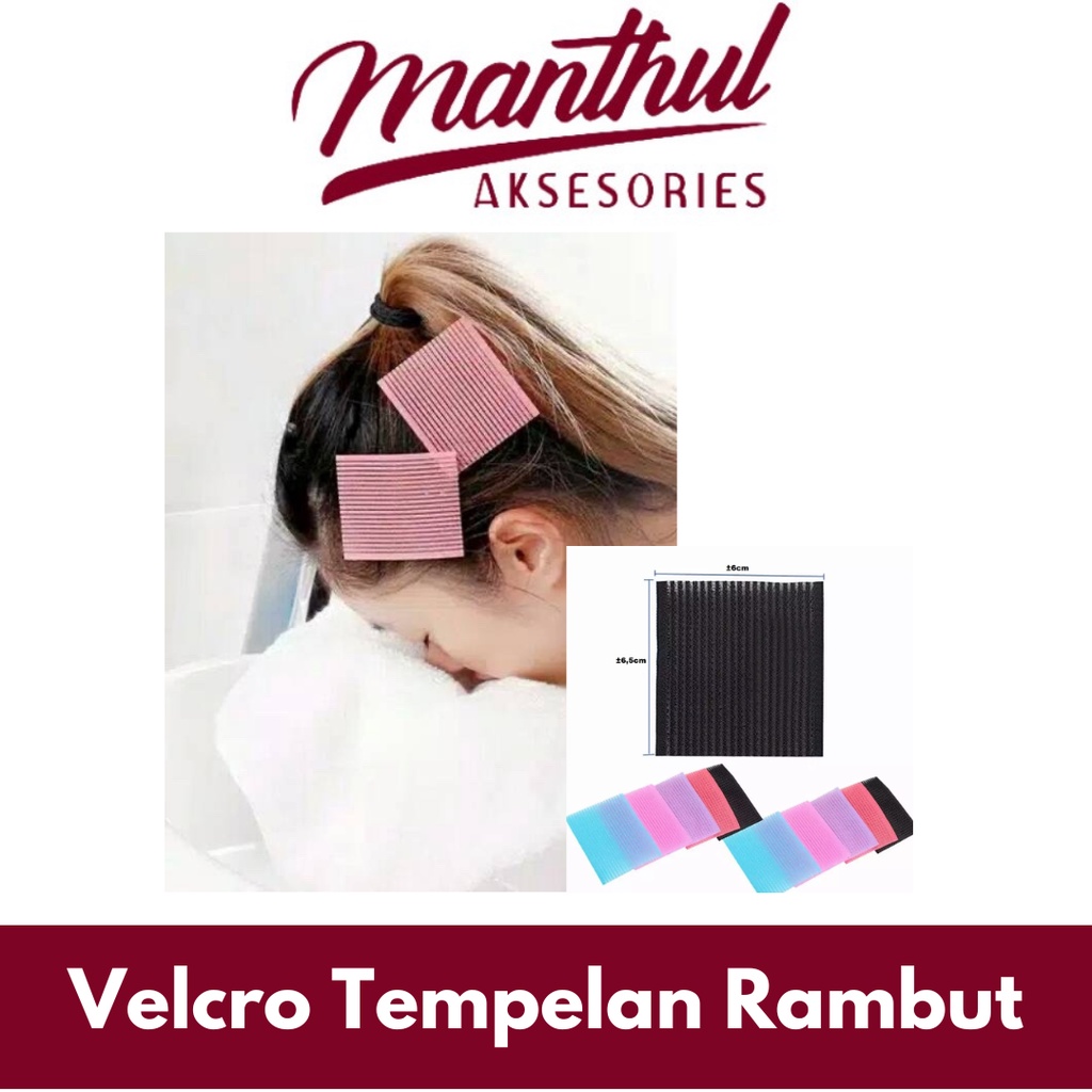 Velcro Tempelan Rambut Fringe Hair Gripper Stiker Perekat Penahan Poni