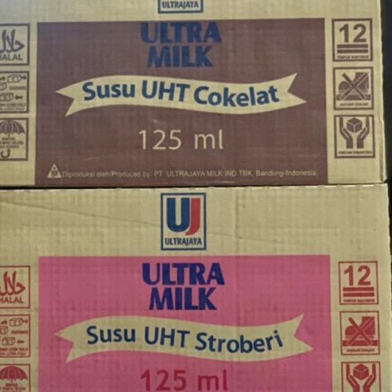 

✦ Susu ULTRA MILK 125 ML ALL VARIAN / DUS ☚